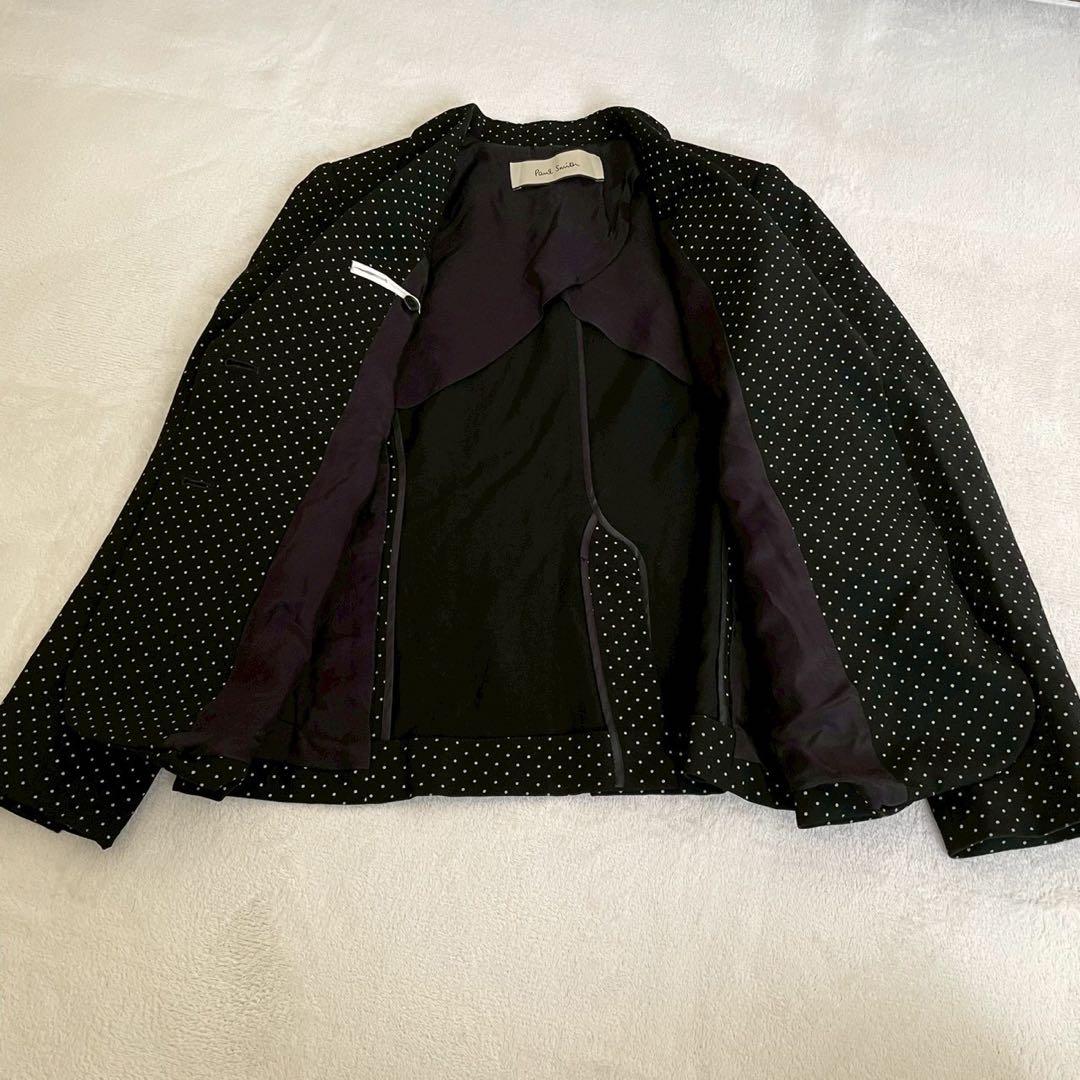 ポールスミス　セットアップスーツ　40 ドット　スカートスーツ