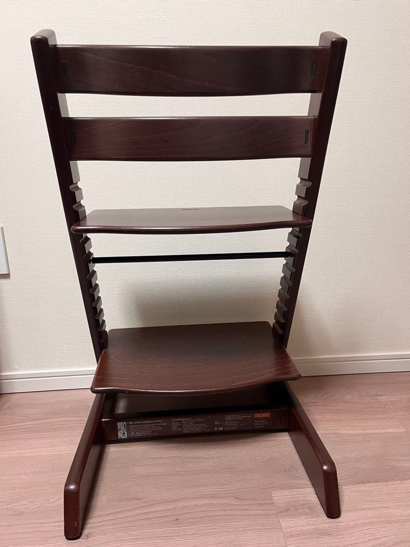 トリップトラップ　ハイチェア　ウォルナットブラウン