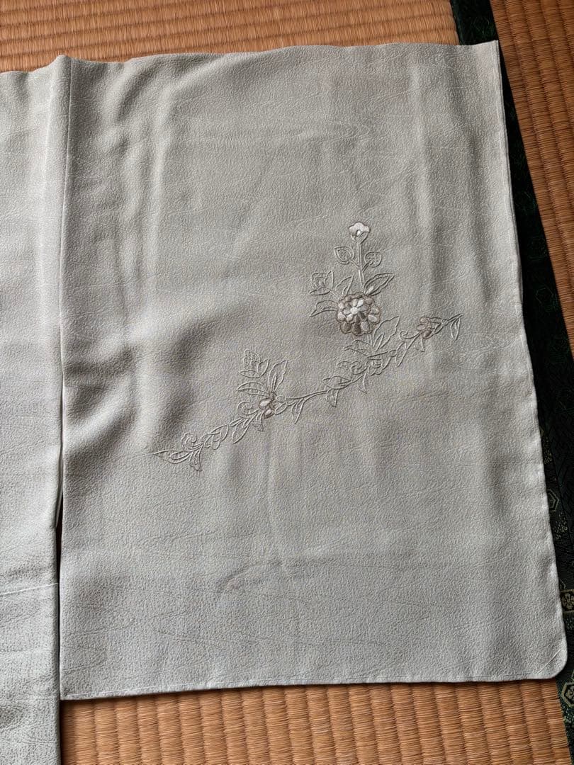 訪問着　一つ紋　作家もの　正絹　未使用