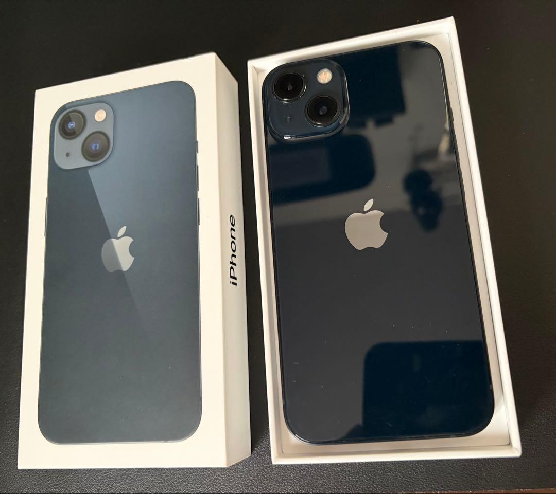 Apple iPhone 13 256GB 本体　simフリー　ミッドナイト