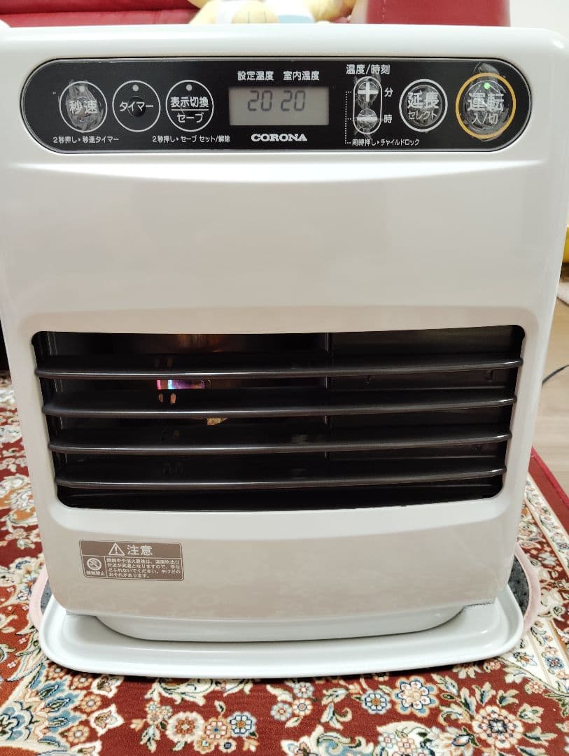 【美品】 2023年製CORONA 石油ファンヒーター