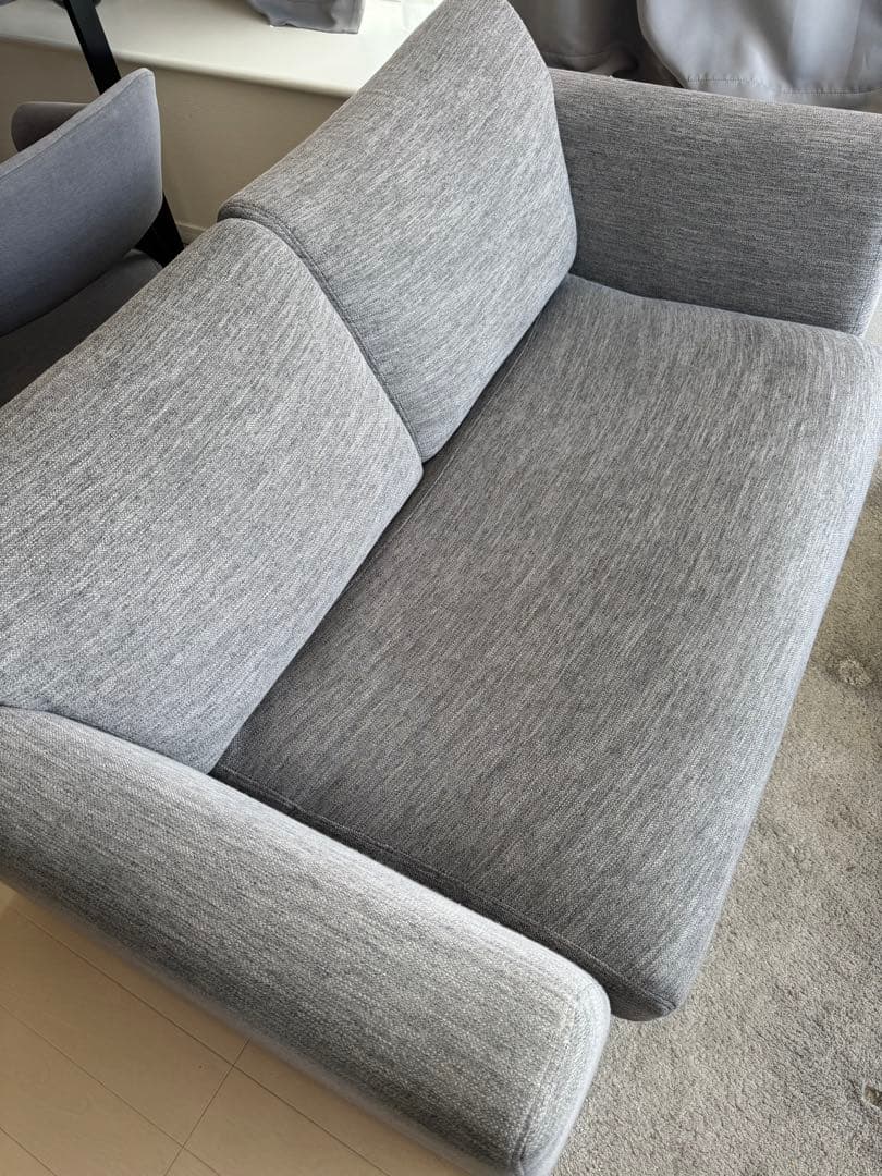 2人掛け布張りソファ（NポケットA3 DR-GY）ニトリ