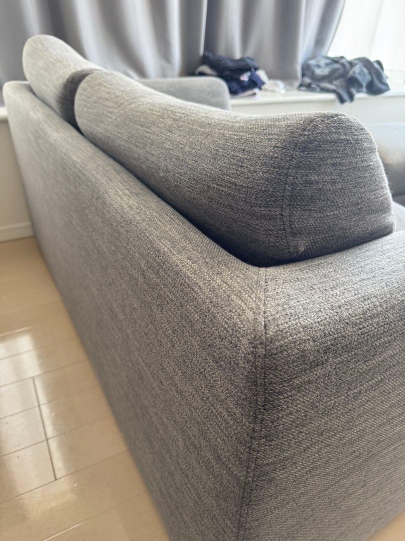 2人掛け布張りソファ（NポケットA3 DR-GY）ニトリ