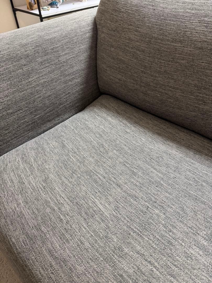 2人掛け布張りソファ（NポケットA3 DR-GY）ニトリ