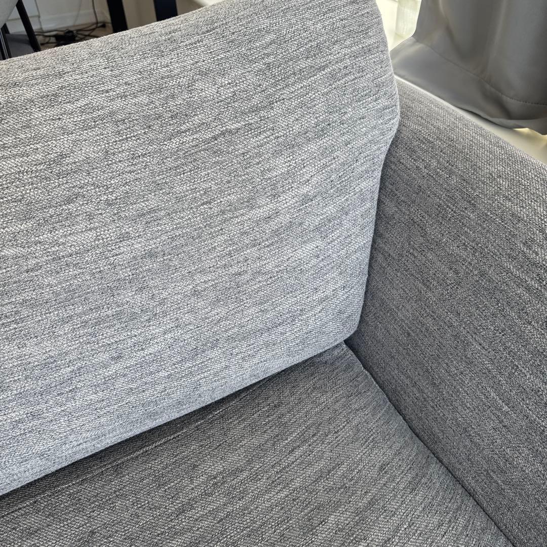 2人掛け布張りソファ（NポケットA3 DR-GY）ニトリ