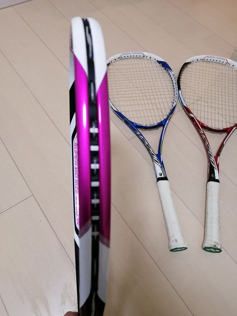 [3本セット]　YONEX 軟式テニスラケット　マッスルパワー200