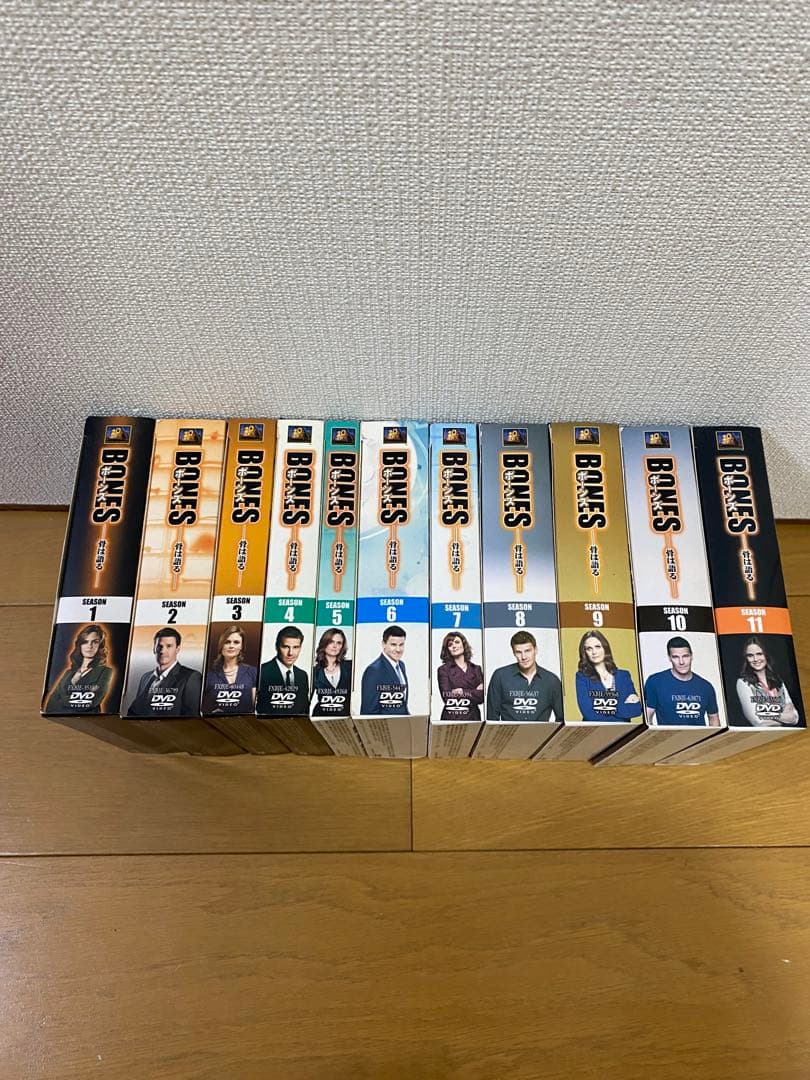 BONES ボーンズDVD コンパクト　全巻 ※ファイナルシーズンなし