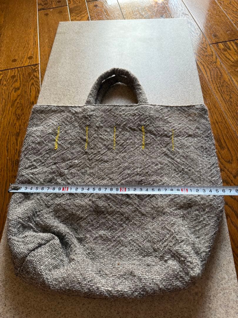 未使用クウプノオト手織りバッグ