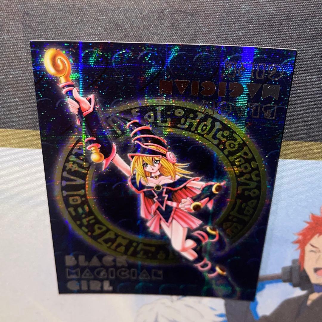 遊戯王　ブラックマジシャンガール DDM ダンジョンダイス　 ブルー背景