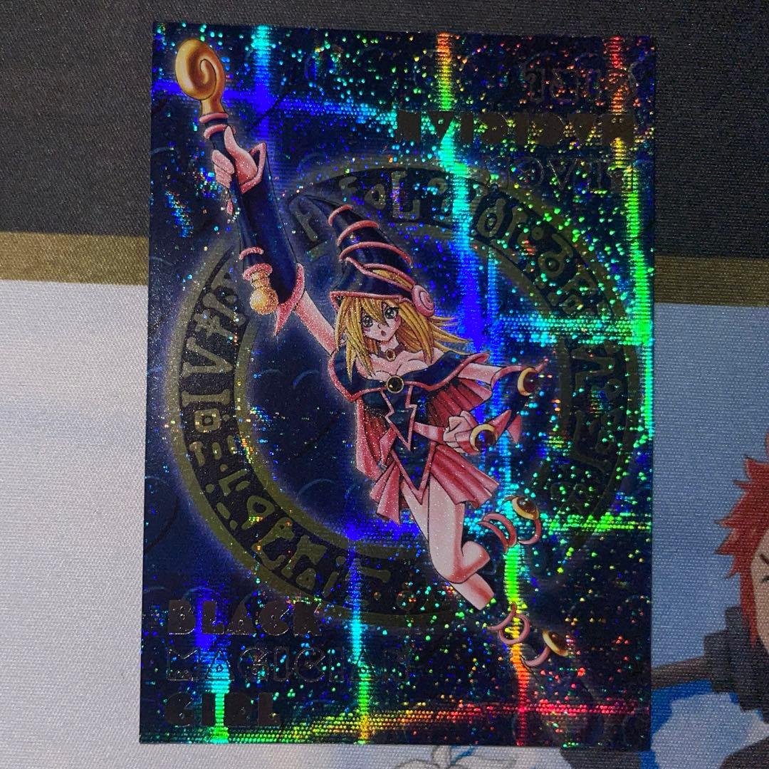 遊戯王　ブラックマジシャンガール DDM ダンジョンダイス　 ブルー背景