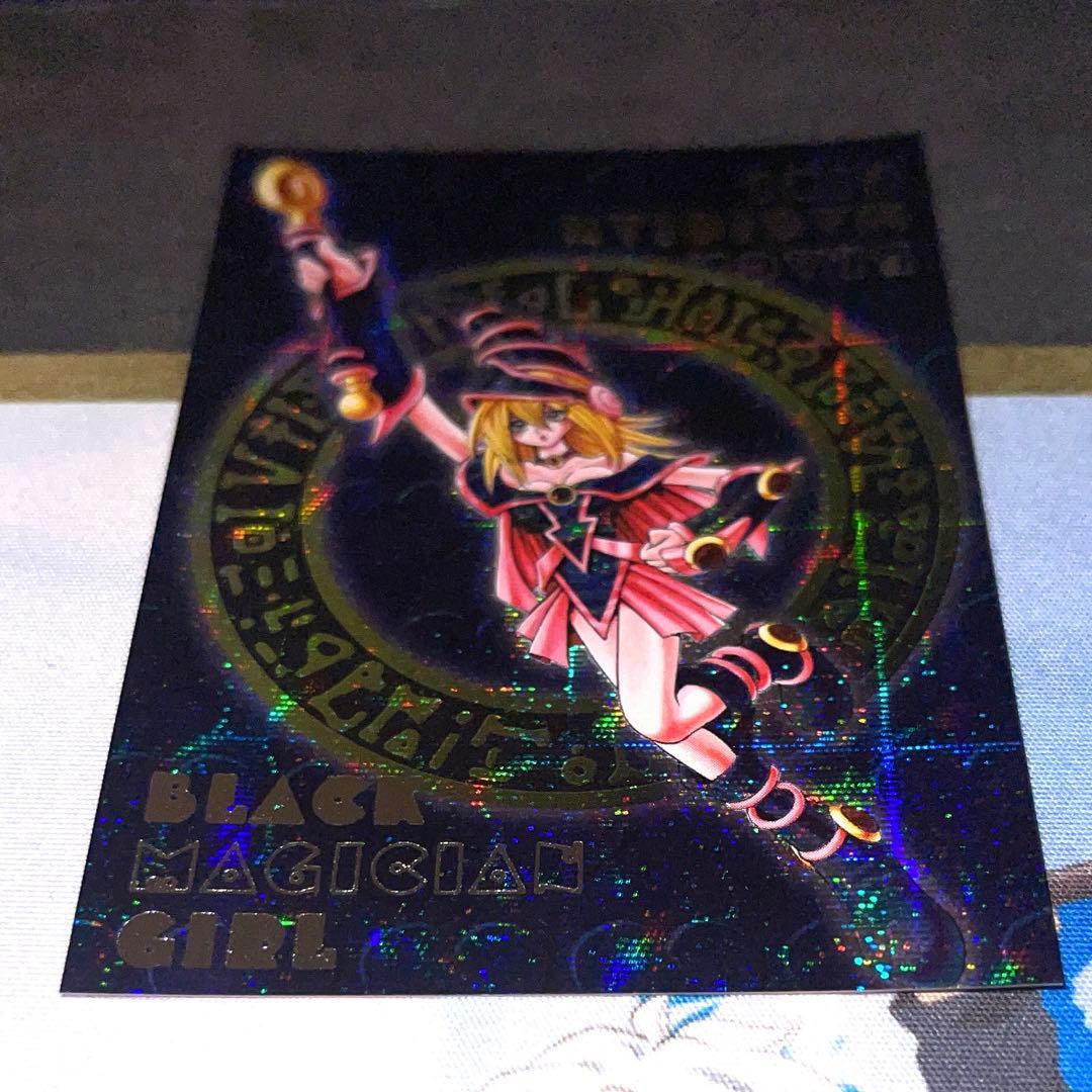 遊戯王　ブラックマジシャンガール DDM ダンジョンダイス　 ブルー背景