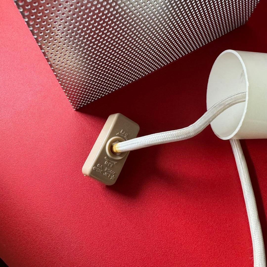 ポストモダン パンチング メタル キューブランプ