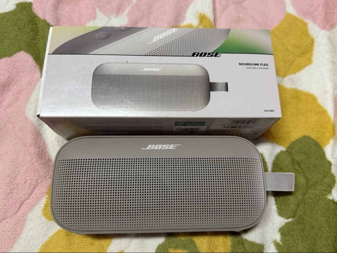 Bose SoundLink Flex ワイヤレススピーカー グレー　保証書あり