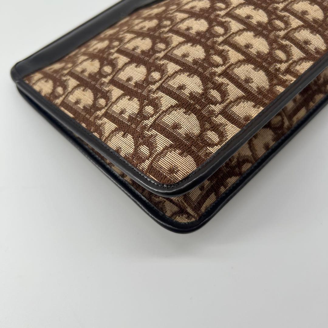 美品✨クリスチャンディオール トロッター ゴールド金具 クラッチバッグ