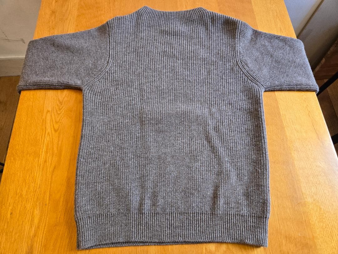 ANDERSEN-ANDERSEN 5Gクルーネック ナチュラルトープ サイズS