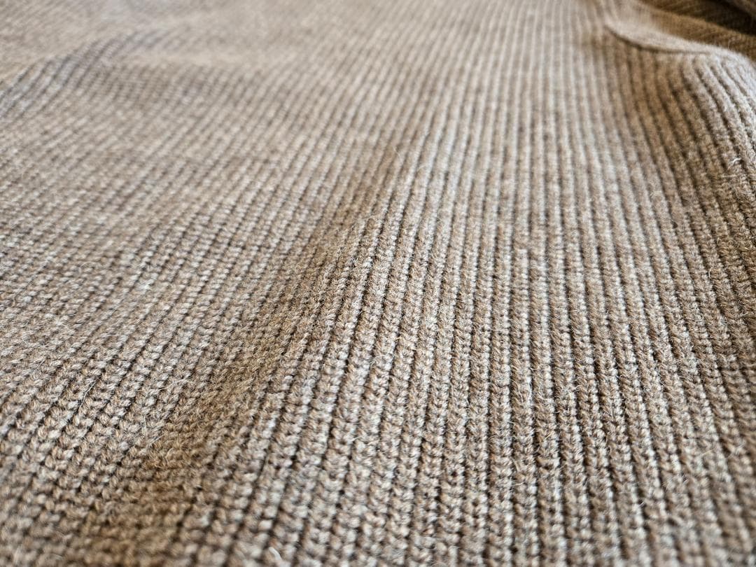 ANDERSEN-ANDERSEN 5Gクルーネック ナチュラルトープ サイズS