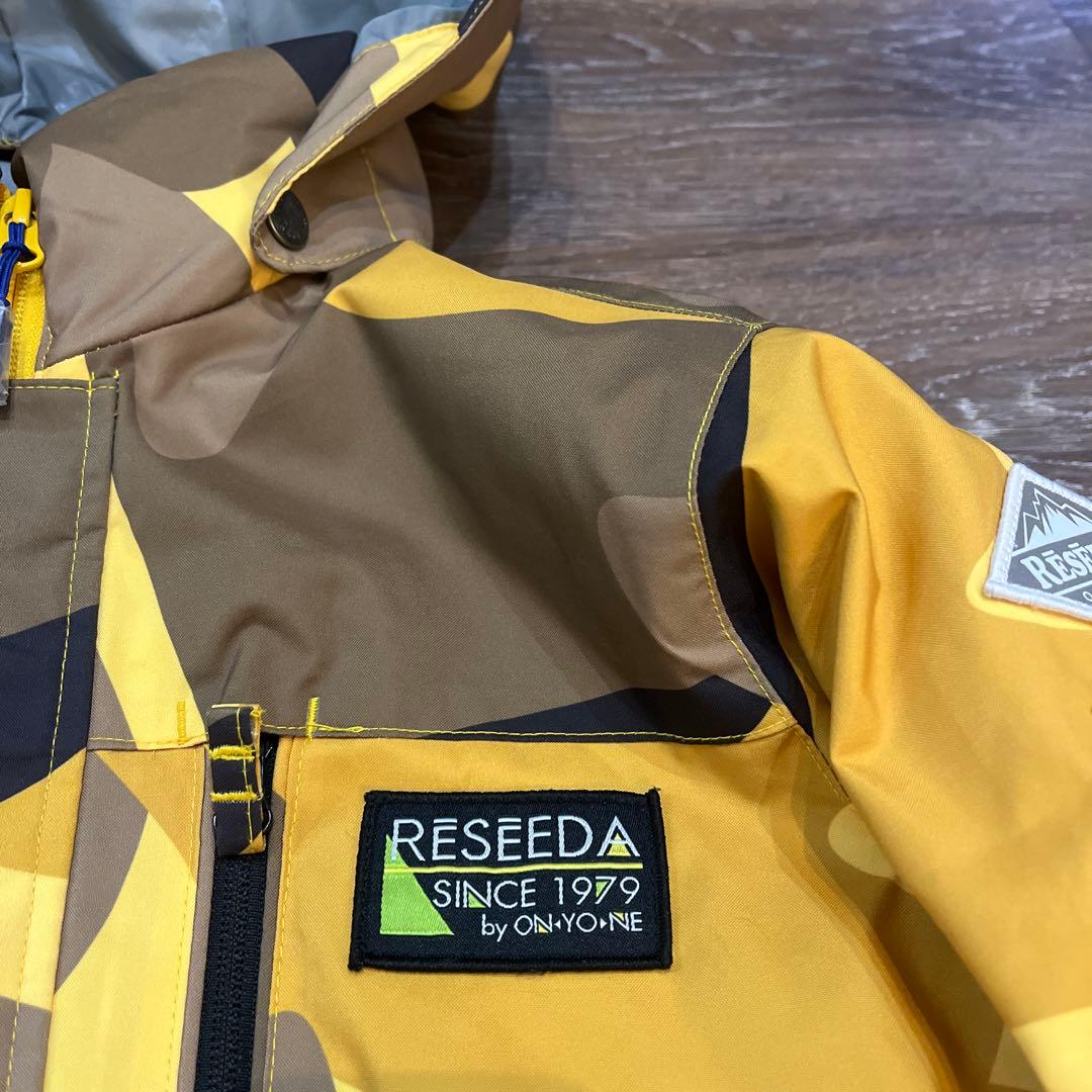 レセーダ　オンヨネ　美品　セットアップ　スキーウェア　140 男の子　女の子