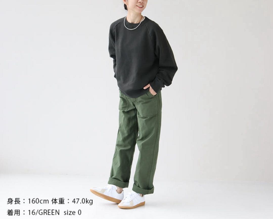 定価21870円orSlow(オアスロウ) ファティーグパンツベイカーパンツ 0