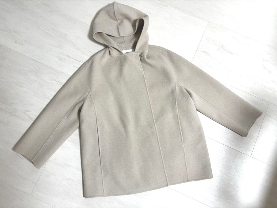 BALLSEY プレミアムウールリバーフーデッドショートコート　36