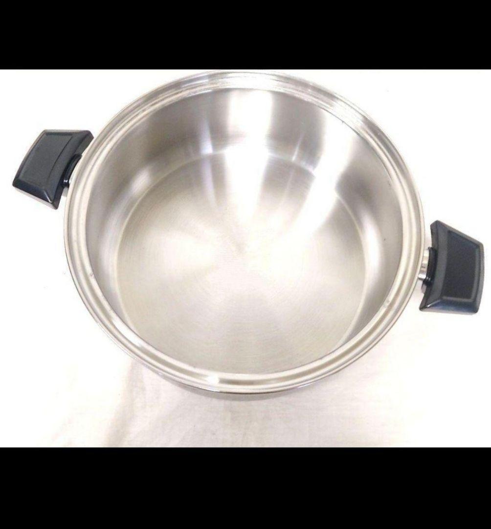 専用 queenガス仕様ロイヤルクイーン　6コート 6QT鍋 蓋付き@