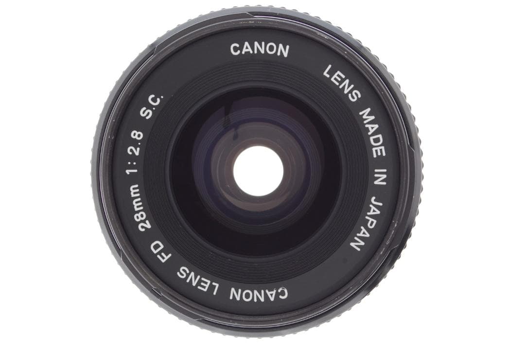 レンズ(単焦点) Canon FD s.c. 28mm f/2.8
