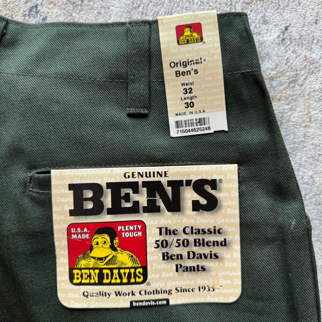 90s 米国製 ベンデイビス フリスコ パンツ グリーン 新品未使用品