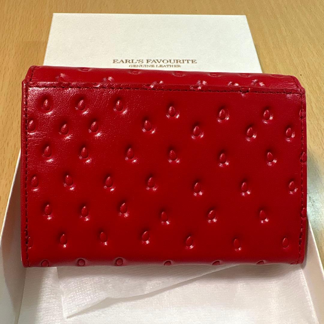 いちごなビジネス名刺入れ（牛革製）