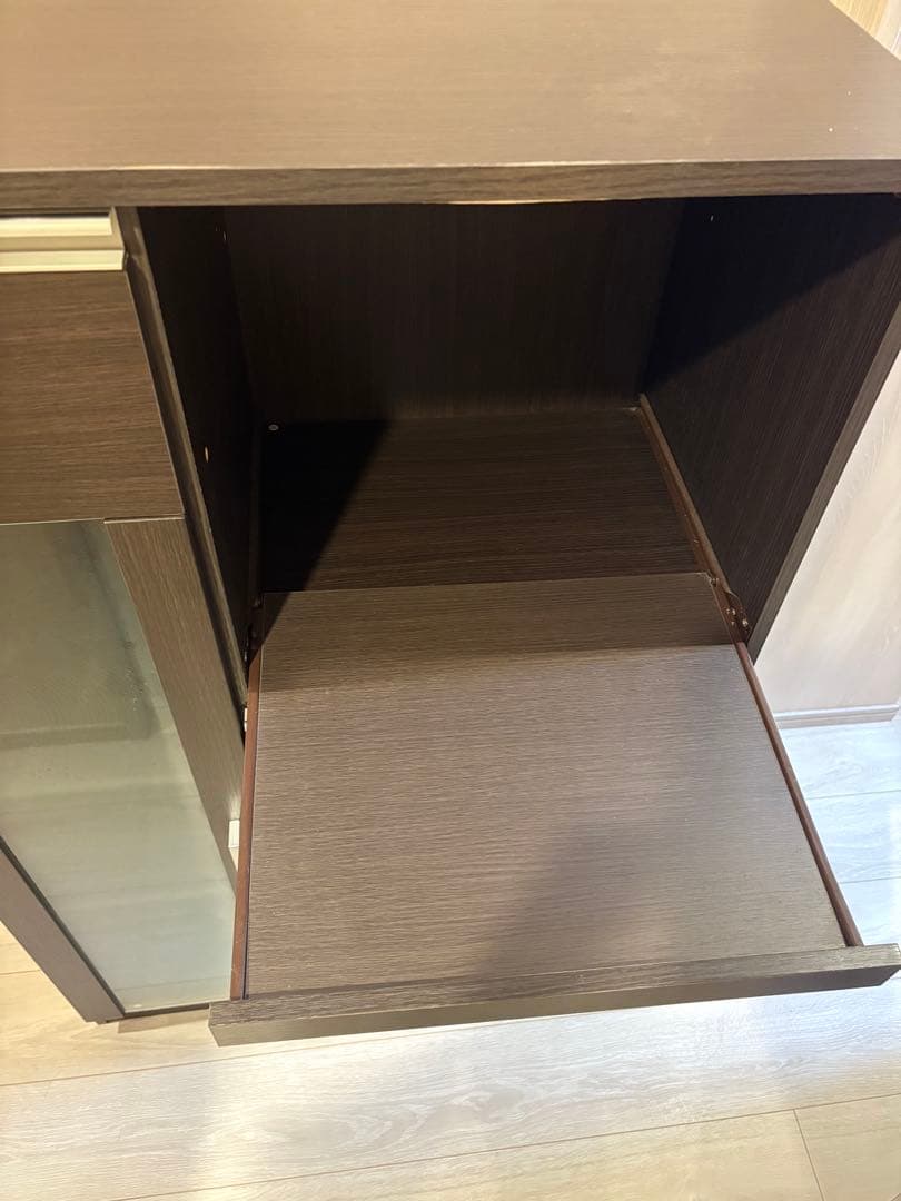 【最終値下げ・送料込み・出品8/10まで！】 ニトリ レンジボード 食器棚