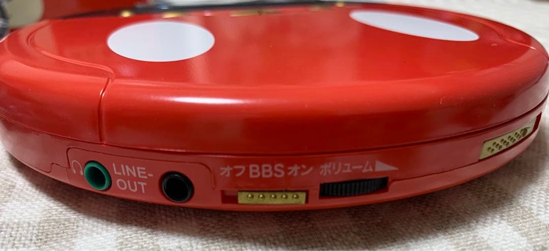 レア 美品 未使用 ミッキー ディズニー ポータブル CD プレイヤー サンリオ