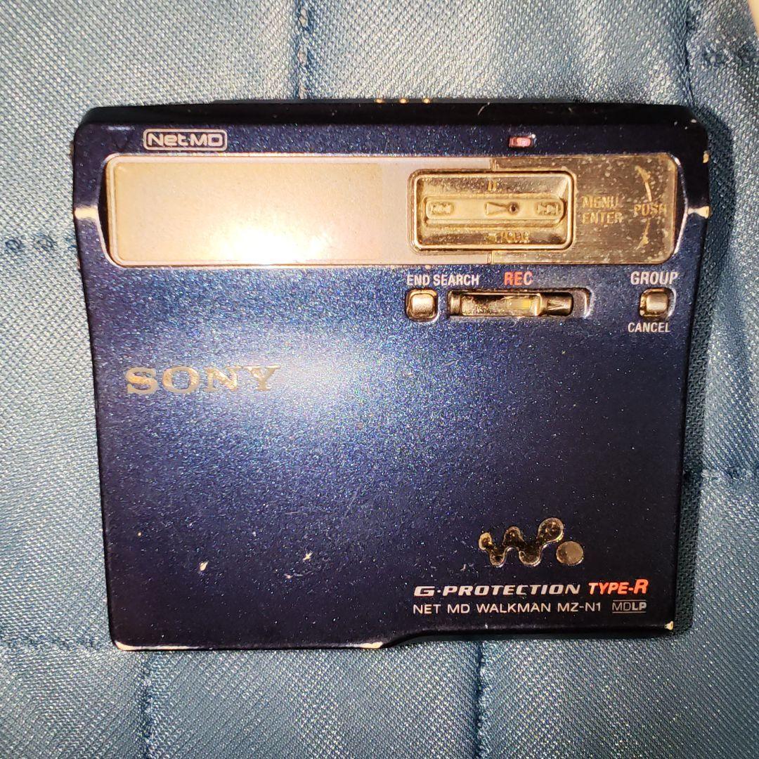 SONY MZ-N1 NET MD WALKMAN MDプレーヤー 通電確認済み