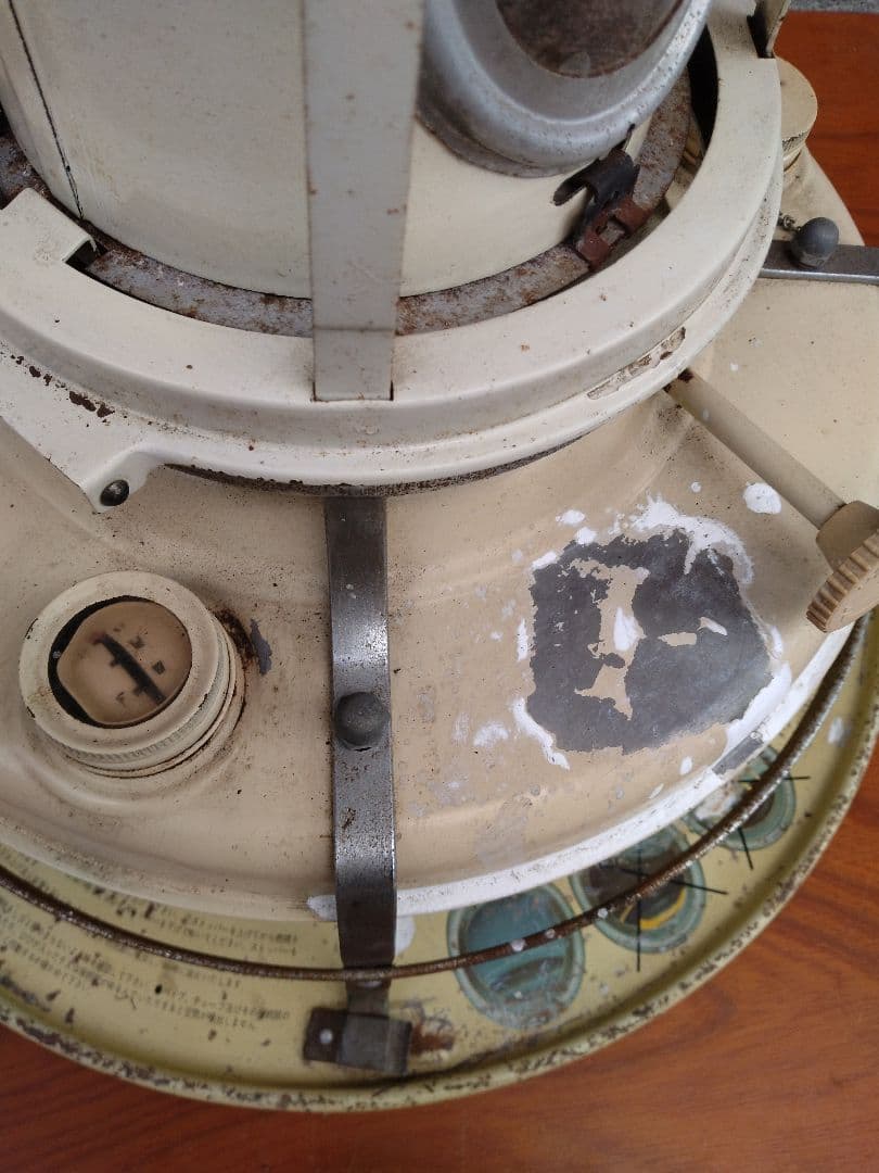 ジャンク　Aladdin アラジン石油ストーブブルーフレームヒーター 円筒形