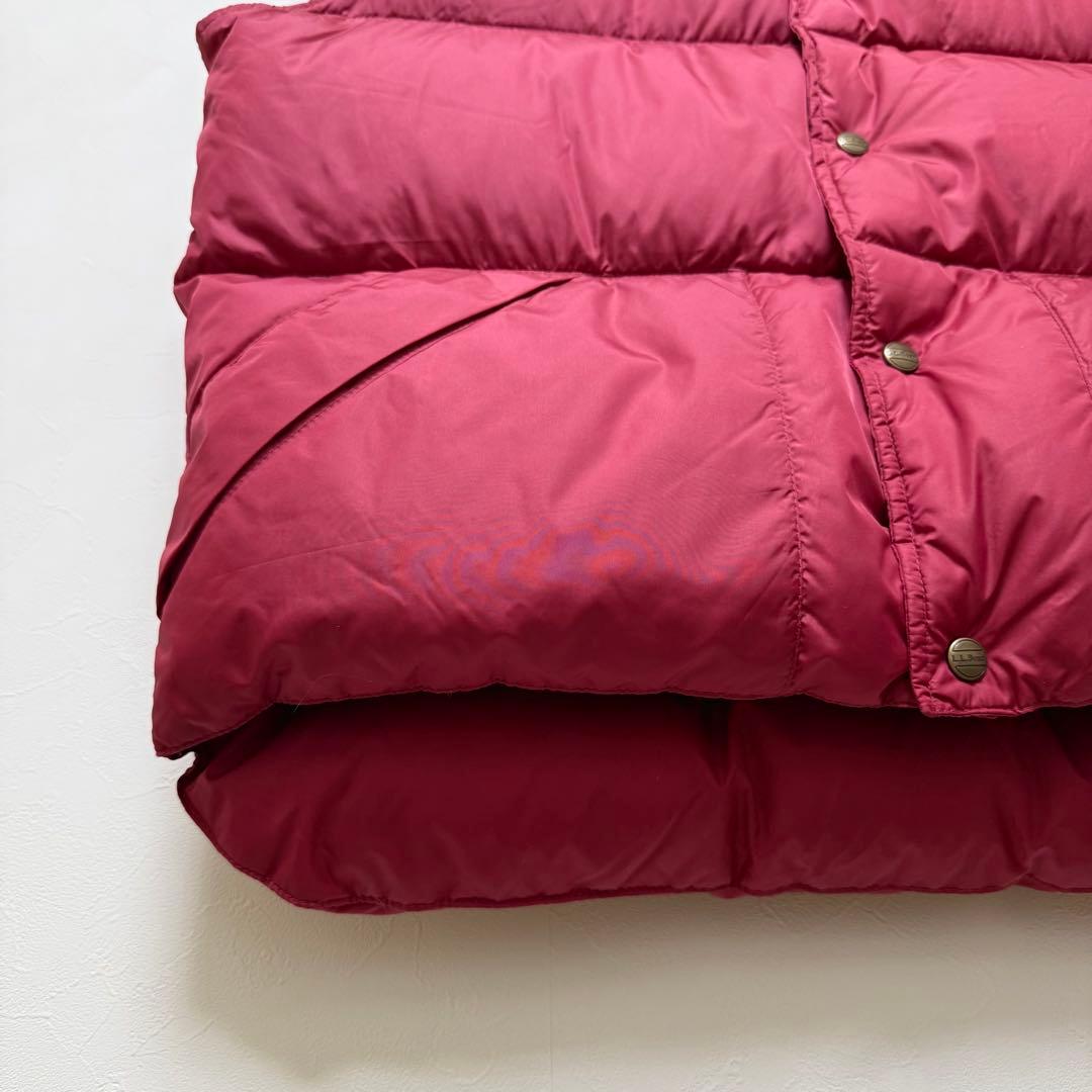 L.L.Bean ダウンベスト 赤 メンズ Mサイズ