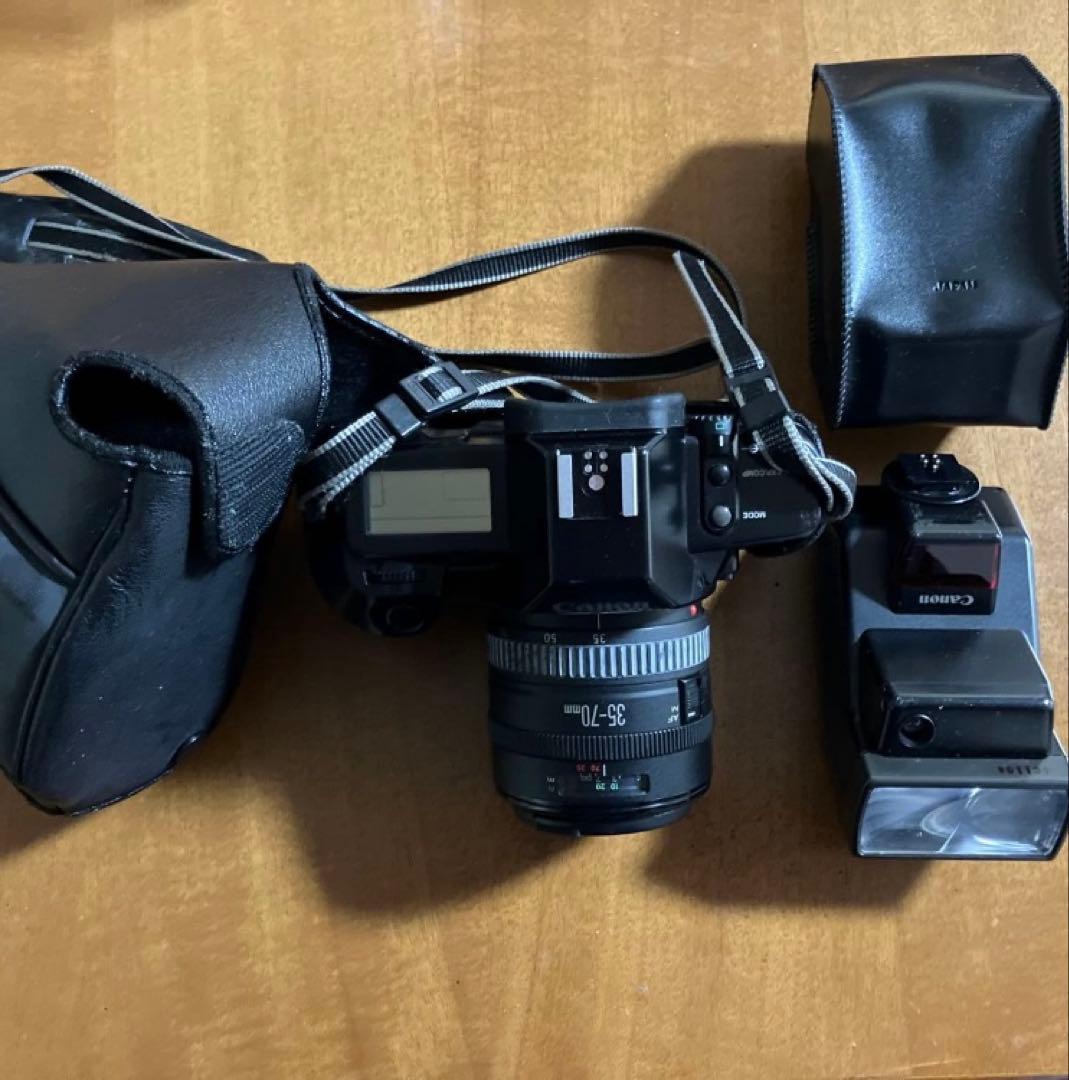 Canon Eos65035㎜～70㎜ スピードライト 300EZ付カバー付き