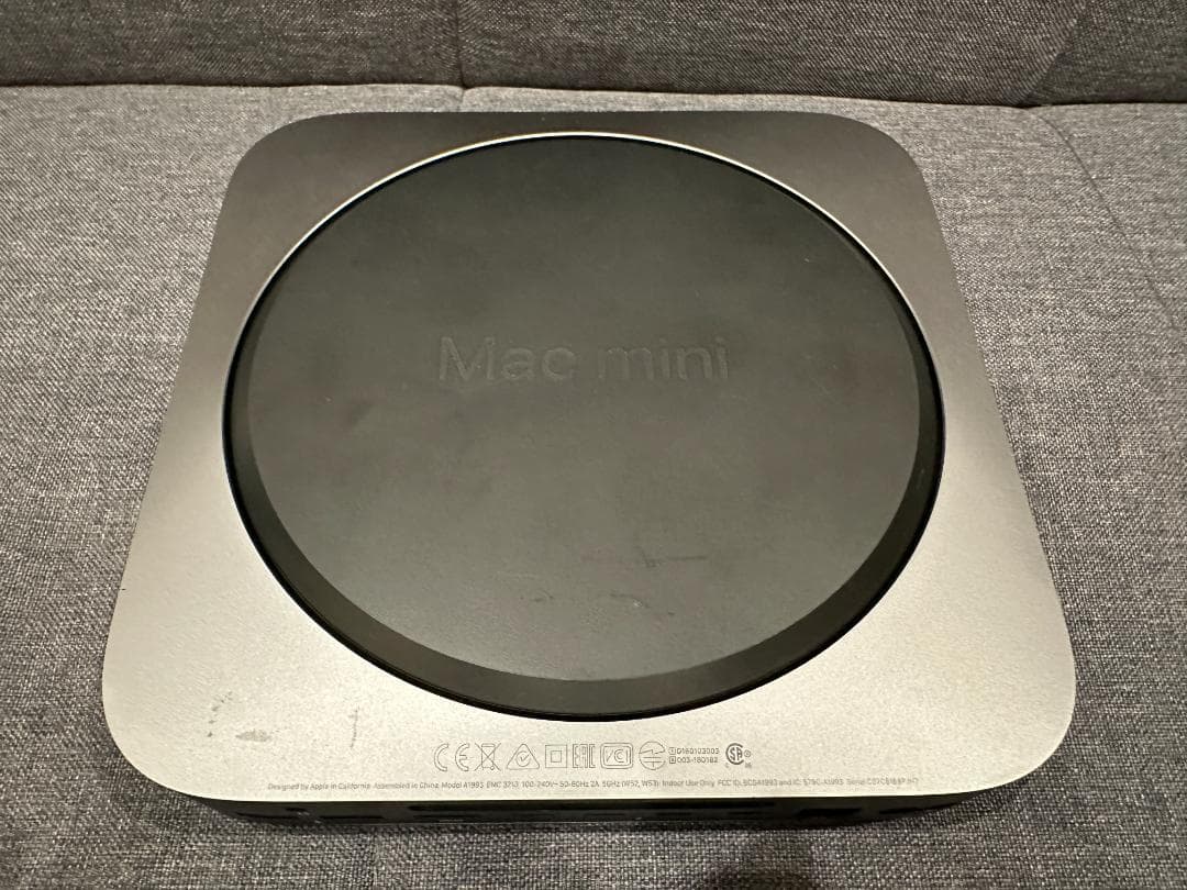 ミニPC Apple Mac mini 3.6GHz Core i3 8GB 256GB