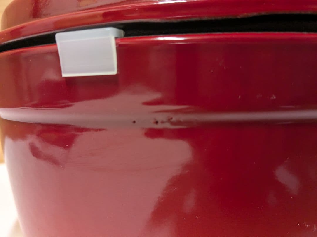 【未使用】ストウブ　Staub　ピコ ココット オーバル チェリー 23cm