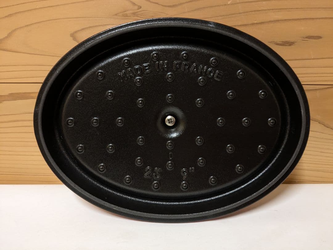【未使用】ストウブ　Staub　ピコ ココット オーバル チェリー 23cm