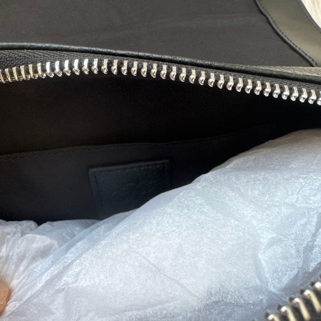 BEARDSLEY 2way レザーボディバッグ ブラック