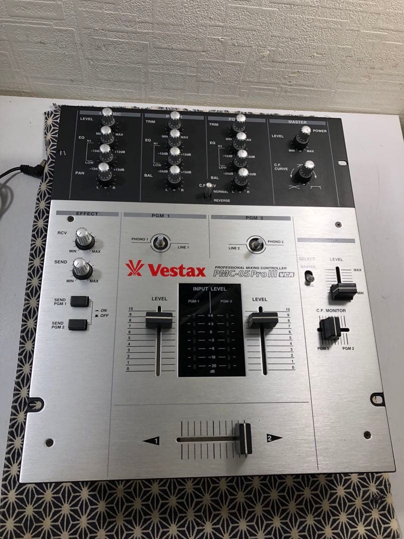 VESTAX ベスタクス　PMC-05ProⅢVCA フェーダーメンテナンス