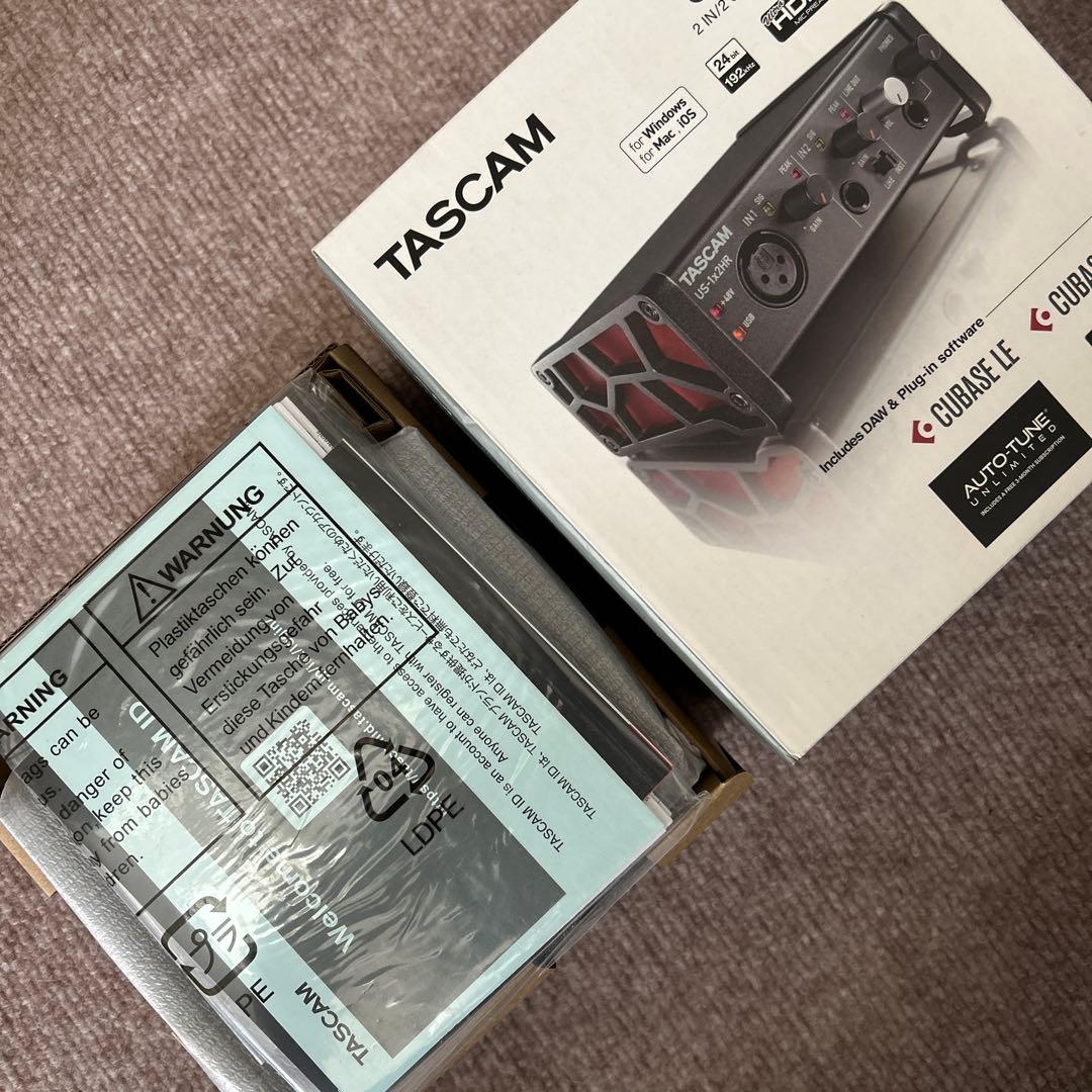 TASCAM US-1x2HR USBオーディオインターフェース
