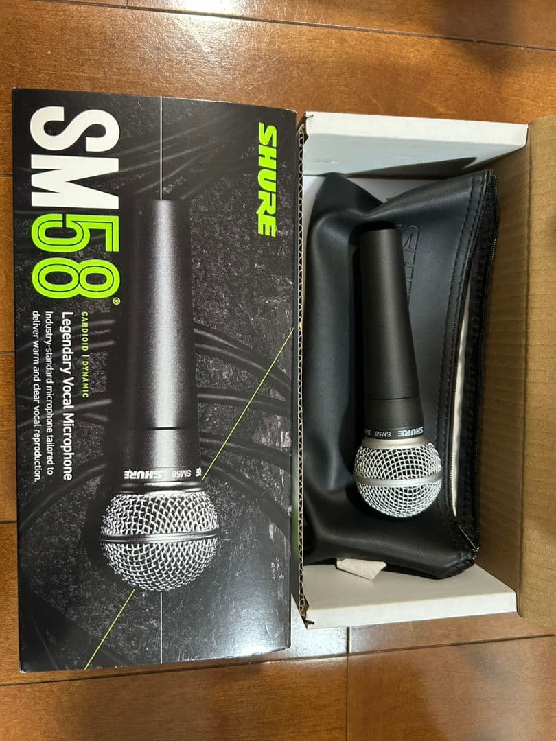SHURE SM58 ダイナミックマイク マイクスタンド