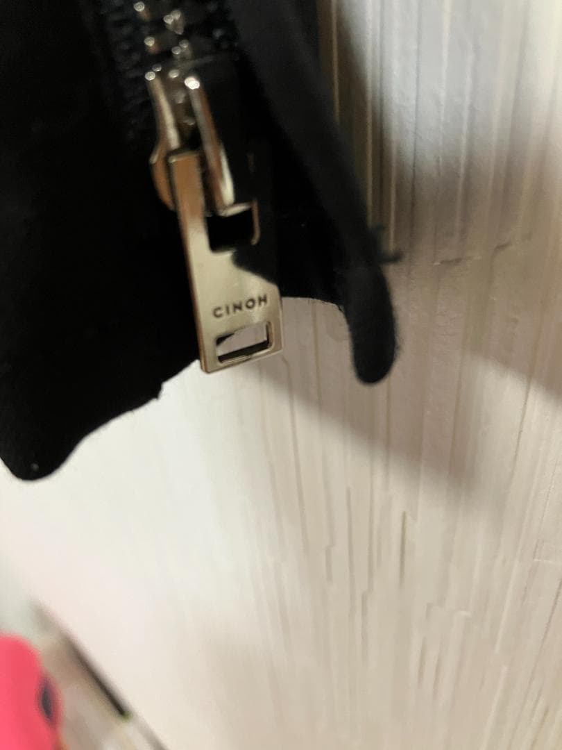 未使用級 CINOH チノ M 黒 定価50,600円 リラックスパンツ