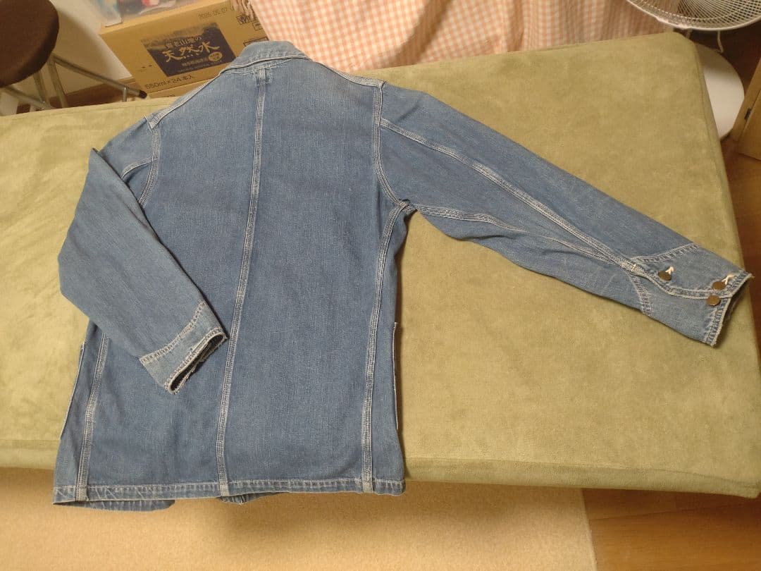 本日までお値下げ中　リー　デニムカバーオール　ジャケット　ハウスタグ