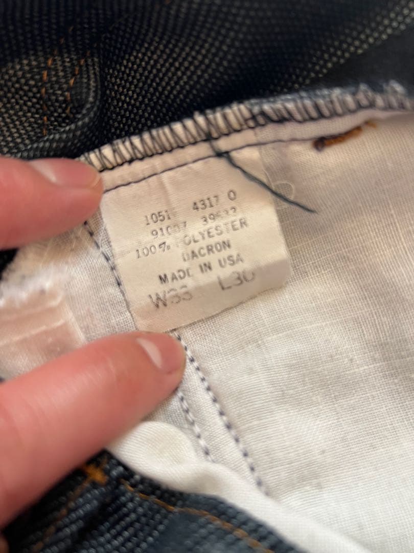 70s Levi's リーバイス 517 スタプレ USA製 DACRON