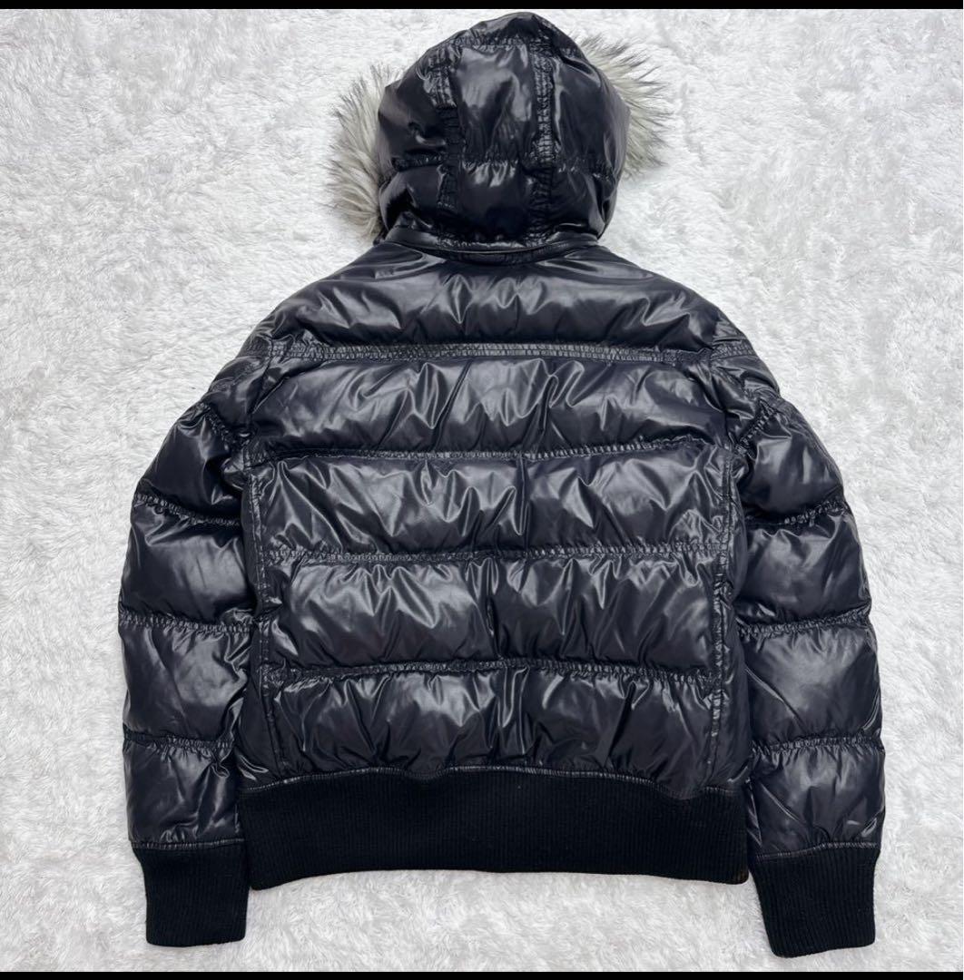 オールドユニクロ プレミアムダウンジャケット お兄系　平成系　00s ファー