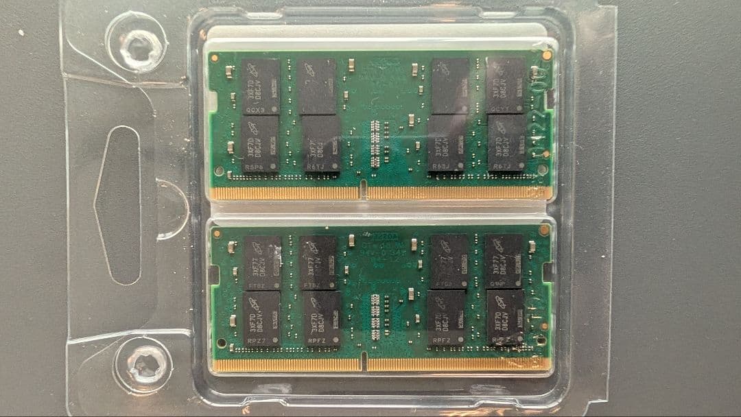 Crucial 64GB DDR4-3200 SODIMMメモリーキット