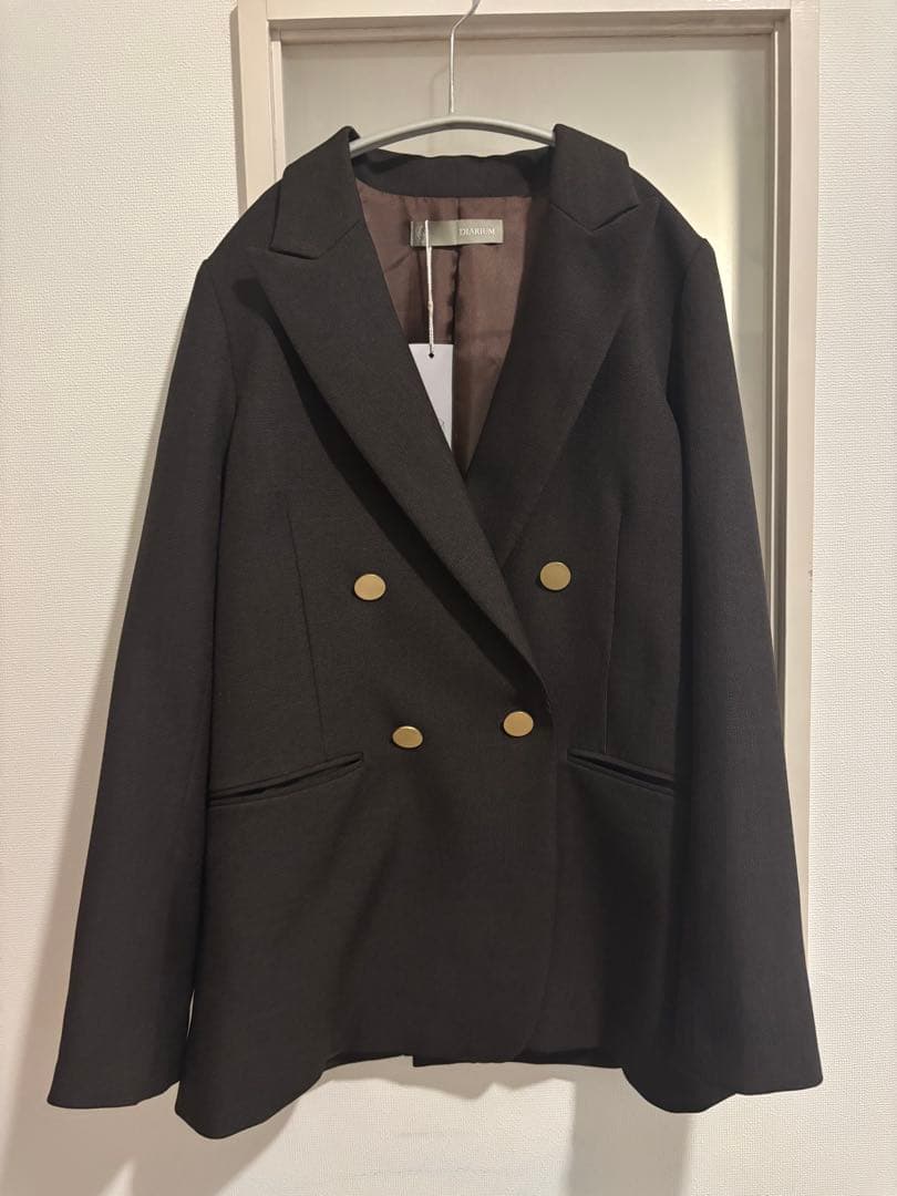 ⭐️新品未使用⭐️ディアリウム / ダブルブレスト ジャケット