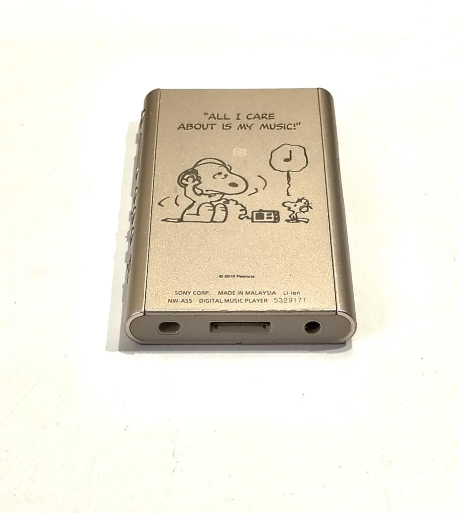 NW-A55 スヌーピー ウォークマン40周年記念 刻印サービス 数量限定品