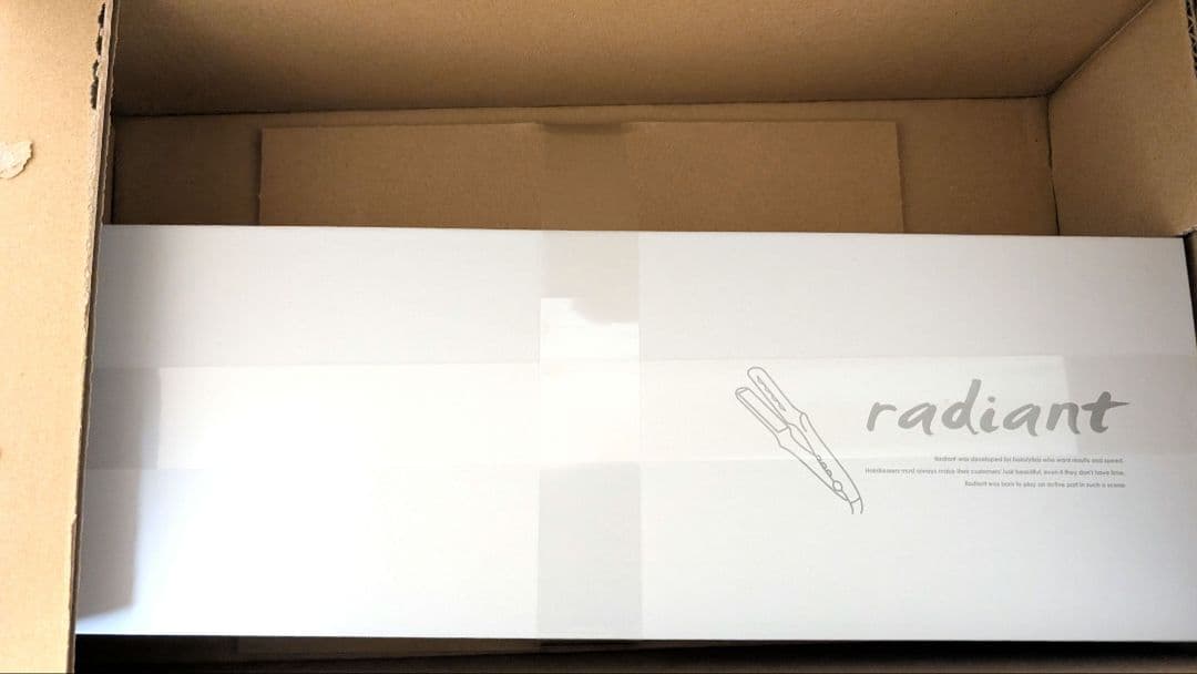 ラディアント　シルクプロヘアアイロン 28mm / レッド　LM125-R