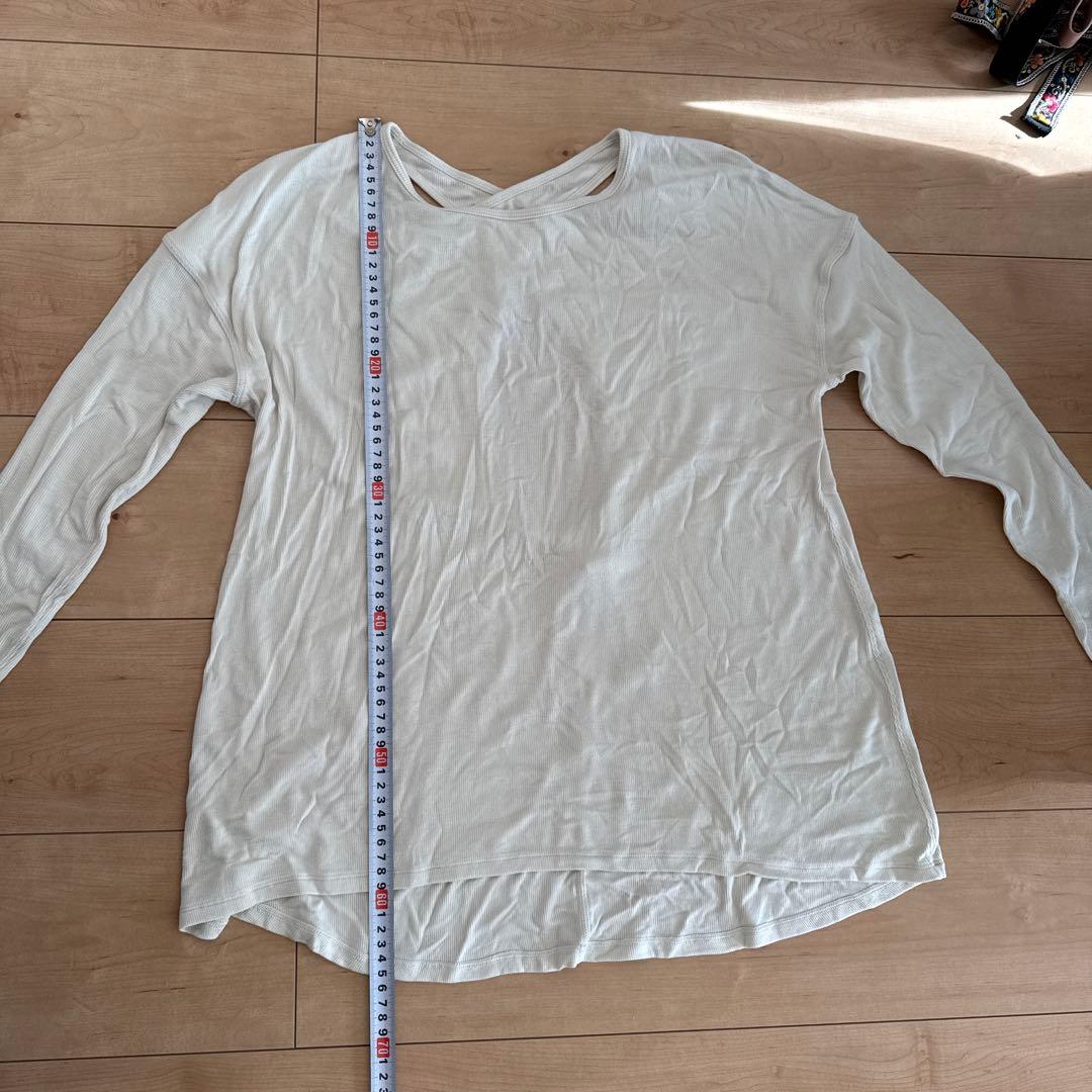 サイズ4★ルルレモン★バックキーホールロングスリーブシャツ