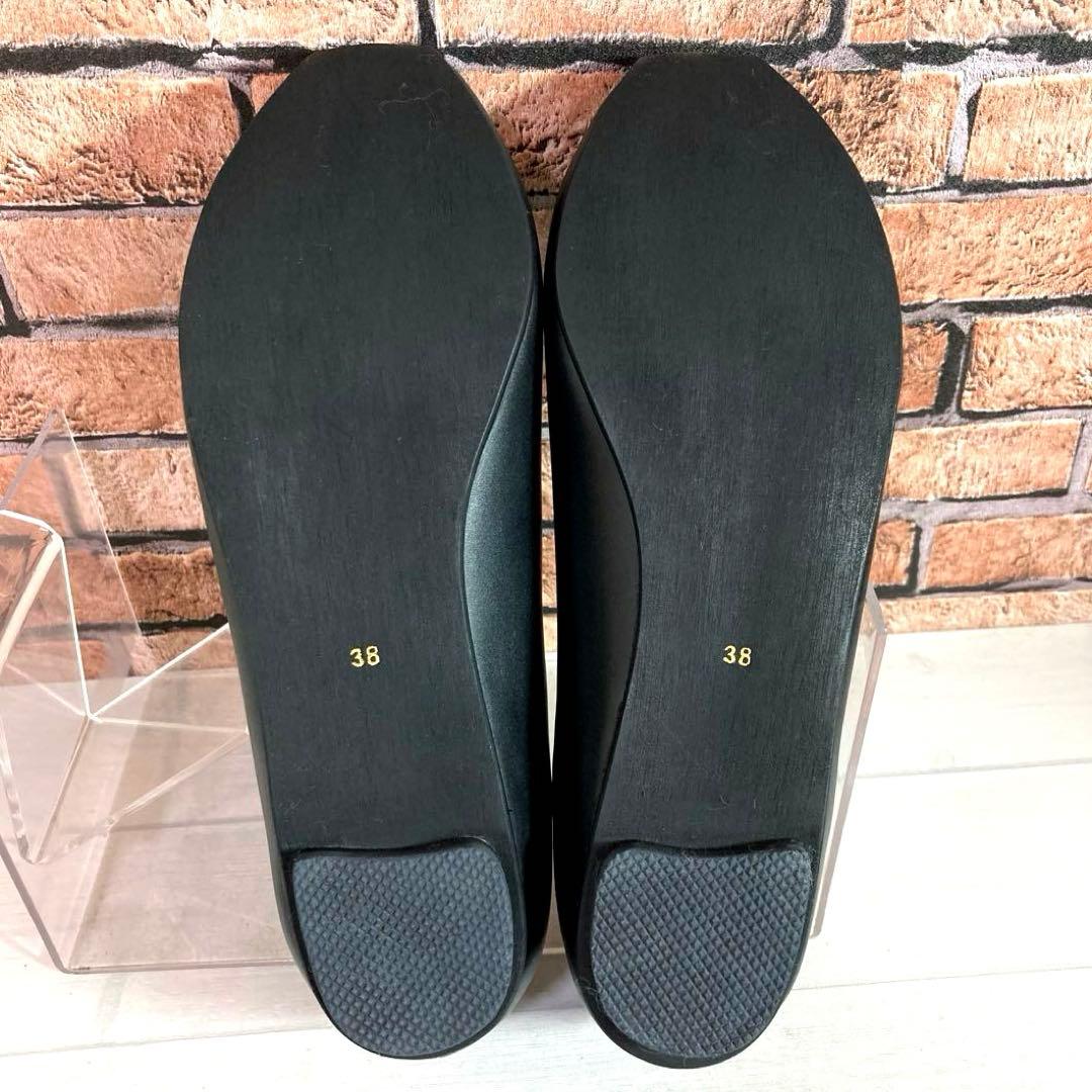 極美品■yuko imanishi+■フラットシューズ✨Vカット セレモニー